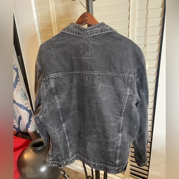 Faded glory authentic over sized jean jacket - Picture 3 of 5